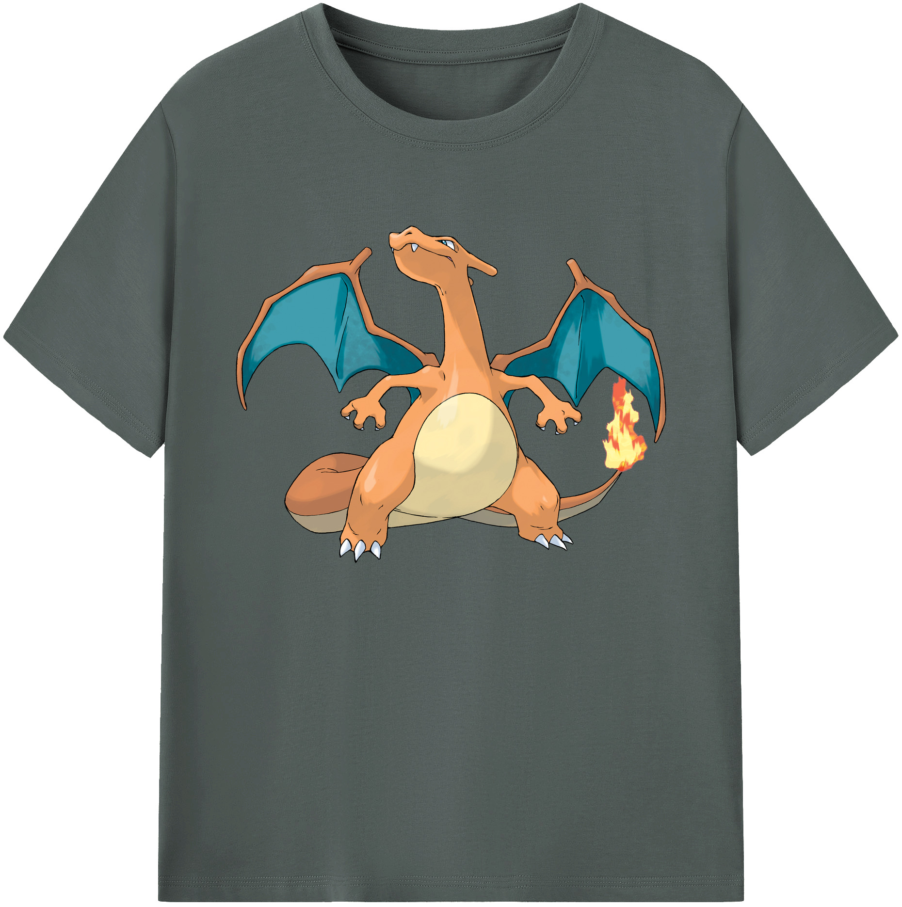 （画像用） ポケットモンスター Pokémon 綿100％ メンズ半袖Tシャツ｜肌触りやわらか＆通気性